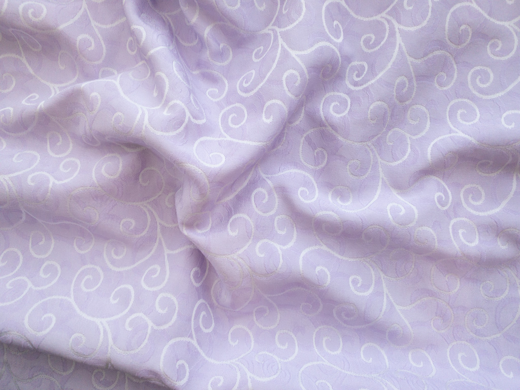 Purple Stripe Jacquard Silk Korea Stretch Velvet Fabric For Dress by Yard