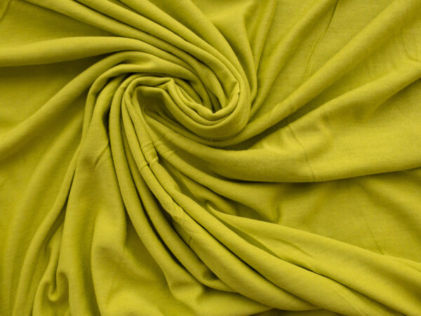 British Designer Deadstock – Viscose/Spandex Jersey – Lime Green