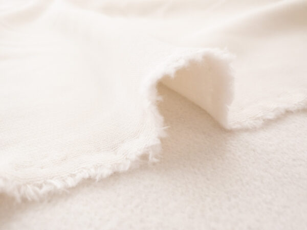 Organic Cotton Fleece – Ivory