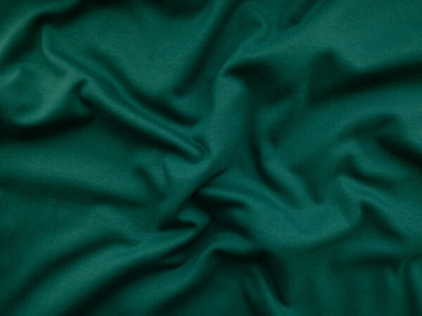 Organic Cotton/Spandex Ribbing – Green