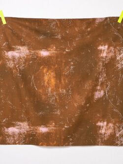 Nani Iro – Cotton Herringbone Canvas – Yes! Tableau - Rust