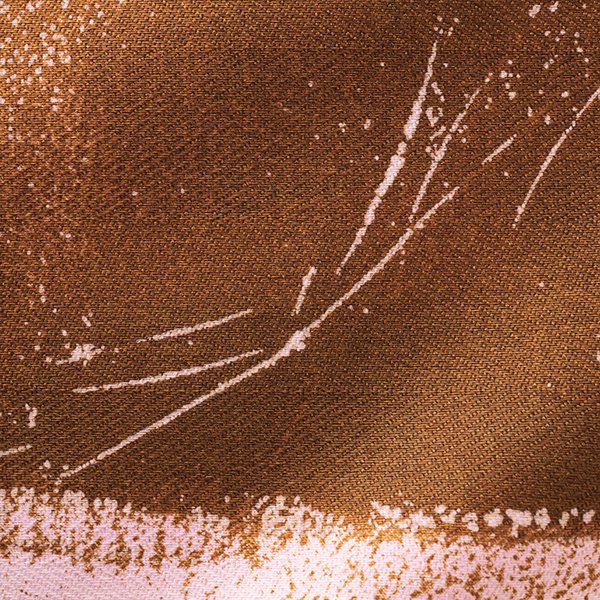 Nani Iro – Cotton Herringbone Canvas – Yes! Tableau - Rust