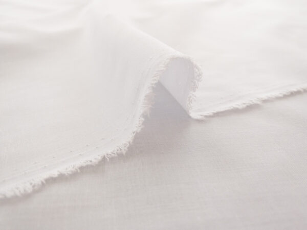 Cotton/Polyester Batiste - White