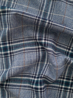 145cm Wide Flannel Two-sided Sanded Yarn-dyed Plaid Pure Cotton