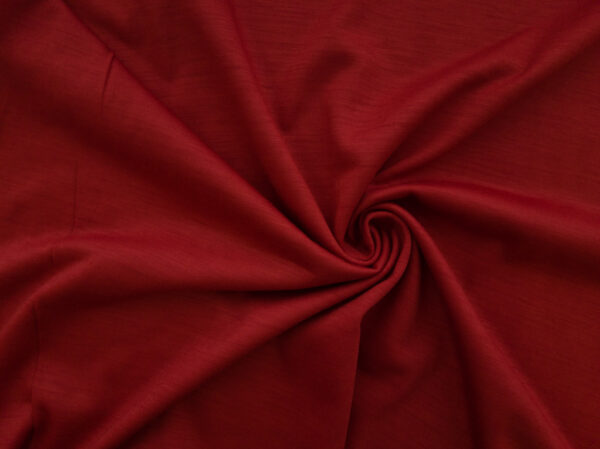 Designer Deadstock - Superwash Wool Jersey - Red