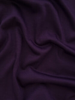 Designer Deadstock - Superwash Wool Jersey - Purple