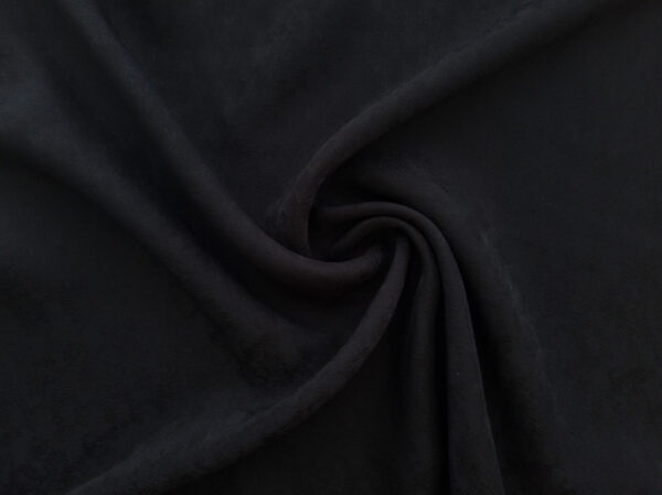 Designer Deadstock - Silk Jacquard Gauze - Black