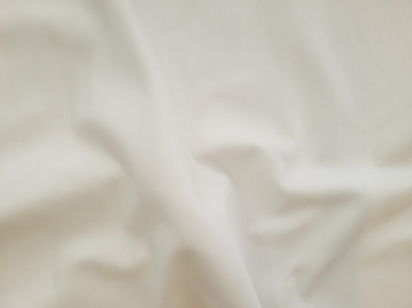 Designer Deadstock – Cotton/Spandex Stretch Denim – 8 oz – White