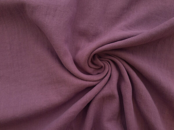 Japanese Washed Cotton Double Gauze – Mauve