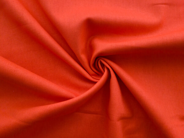 Japanese Linen/Cotton Canvas – Orange