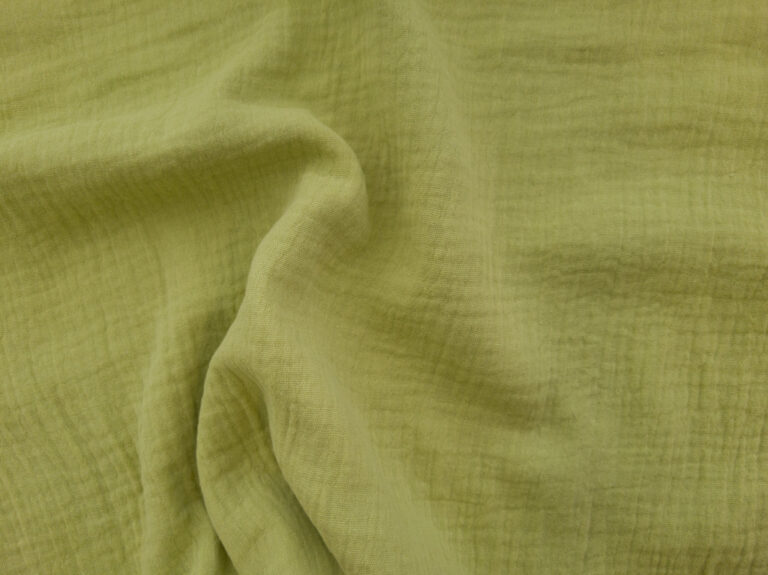 Organic Cotton Double Gauze - Pear Organic Cotton Double Gauze - Pear