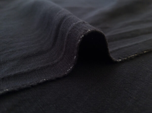 Ashton Linen/Organic Cotton Twill - Black