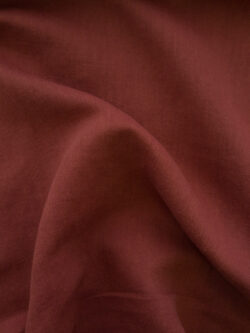 Ashton Linen/Organic Cotton Twill - Dark Blush
