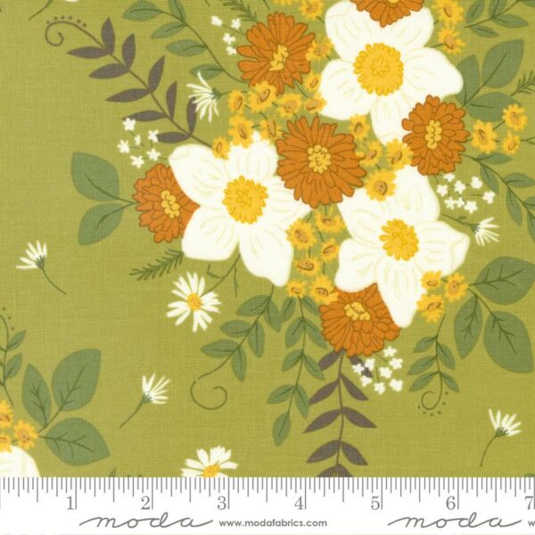 Quilting Cotton - Ponderosa - Country Floral - Sapling