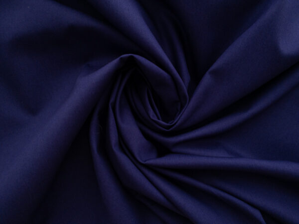 British Designer Deadstock - Cotton Poplin - Royal Blue