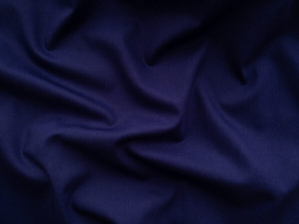 British Designer Deadstock - Cotton Poplin - Royal Blue