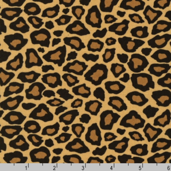 Quilting Cotton - Metro Living - Cheetah - Earth