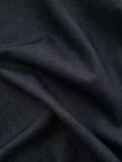 European Designer Deadstock – Cotton/Spandex Stretch Denim – 10.2 oz – Navy
