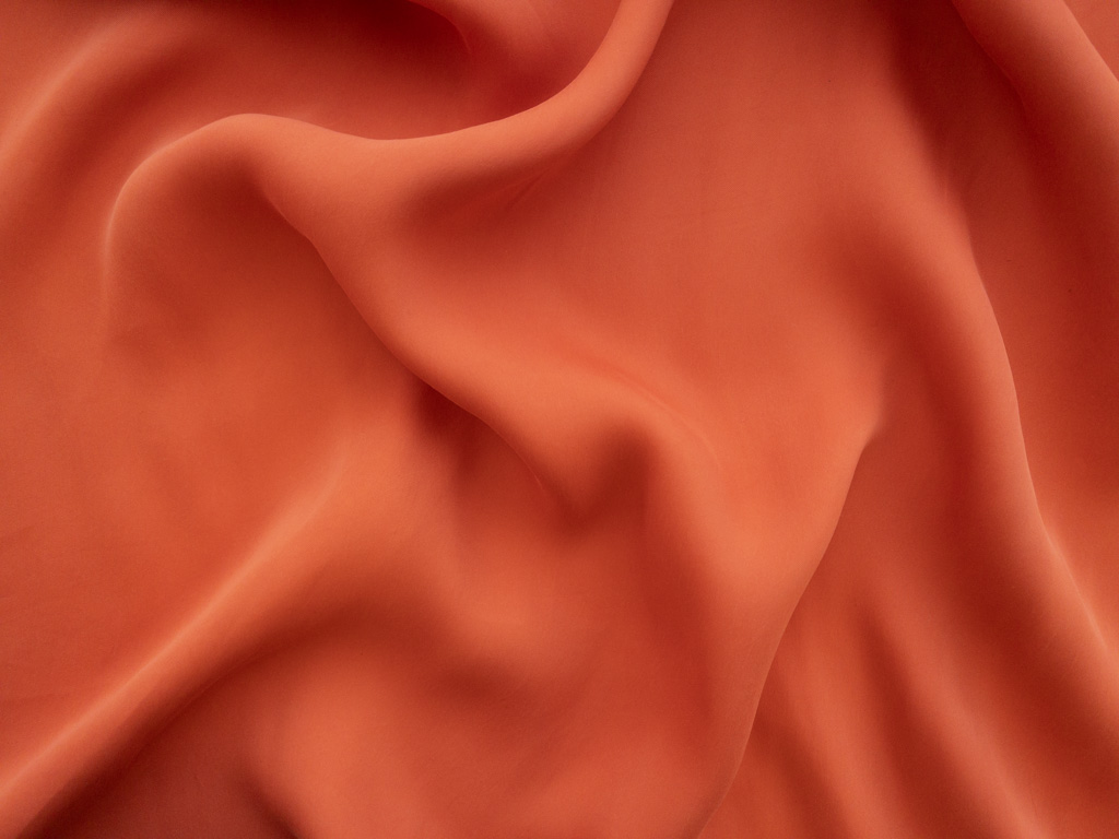 Korean Silk Peach - YES Fabrics