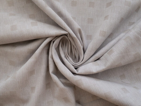 Textured Yarn Dyed Cotton - Waffle - Keystone Grey