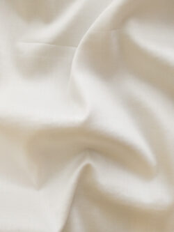 Japanese Designer Deadstock - Cotton Sateen - White