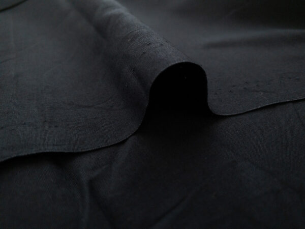 British Designer Deadstock - Cotton Poplin - Deep Navy