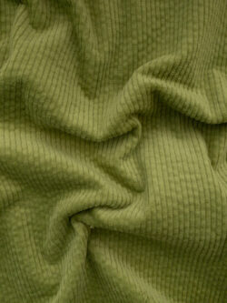 Olive Green Stretch Woven Fabric