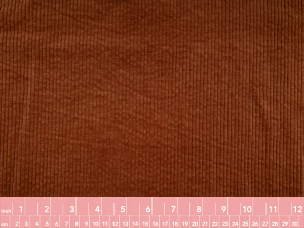 Lady McElroy - Hamilton - Cotton Stretch Corduroy – Burnt Orange