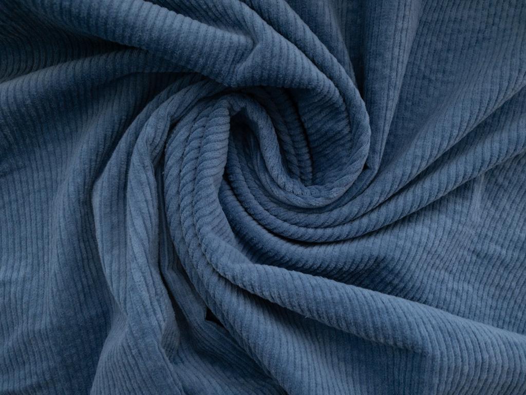 Lady McElroy - Hamilton - Cotton Stretch Corduroy – Cornflower Blue ...