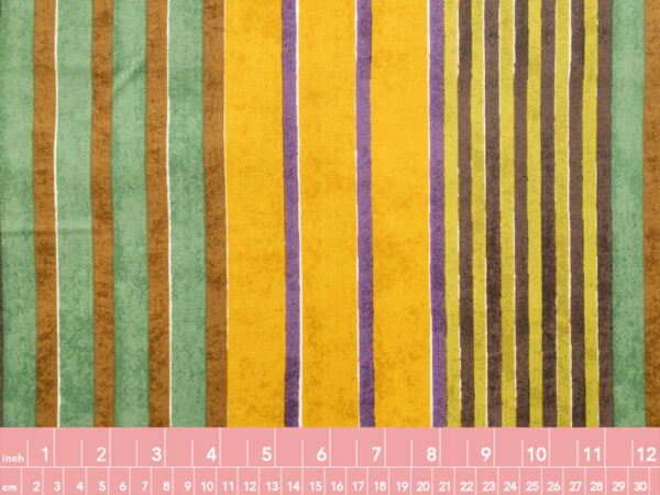 Japanese Cotton Sheeting - Stripes - Golden Days