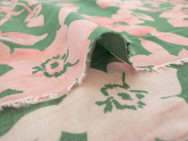 Lady McElroy - Viscose Challis - Trailing Pink