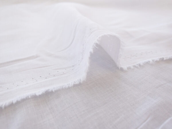 Lady McElroy - Banbury Cotton Voile - White