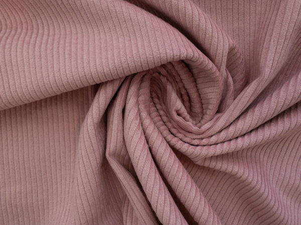 Lady McElroy - Dakota - 4.5 Wale Cotton Corduroy – Dusky Pink