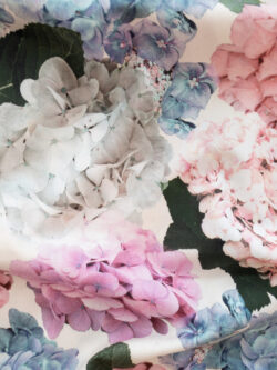 Lady McElroy – Cotton Lawn – Hydrangea Story - Blush Pink