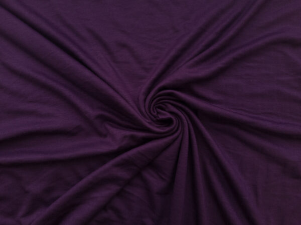 European Designer Deadstock – Viscose/Spandex Jersey – Purple
