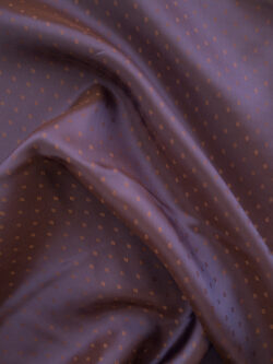 Lady McElroy – Viscose/Acetate Jacquard Lining – Mini Diamond - Copper Rose