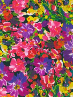 Quilting Cotton - Painterly Petals - Meadow - Posy - Summer