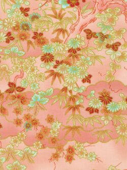 Quilting Cotton - Imperial Collection: Honoka - Branch Blooms - Peach