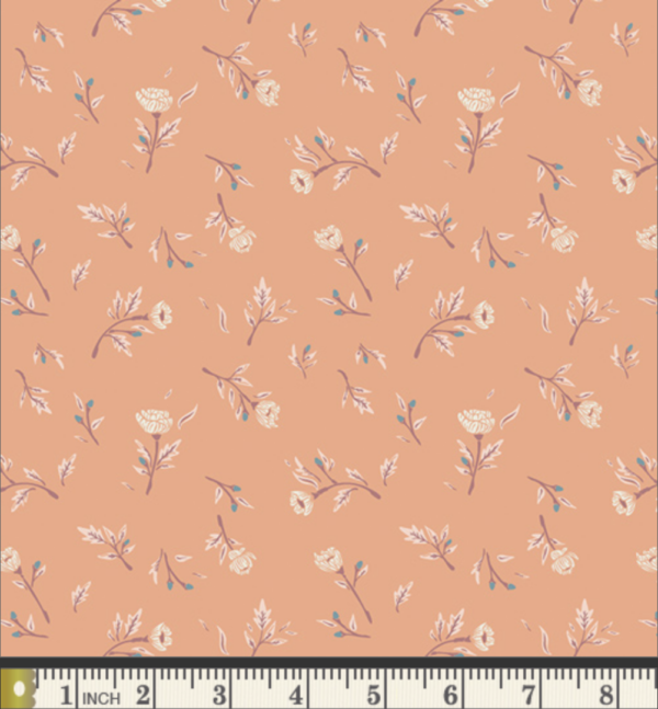 AGF - Cotton/Spandex Jersey - Miss Ditzy’s Peach Cobbler