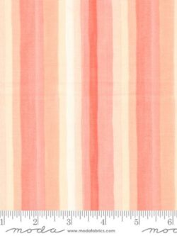 Quilting Cotton – Willow - Stripe - Peony