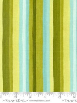 Quilting Cotton – Willow - Stripe - Lagoon