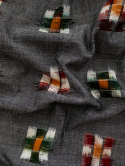 Checkerboard Ikat - Grey Multi