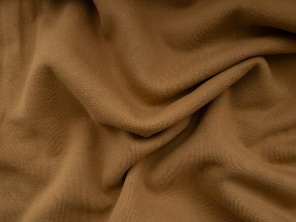 Designer Deadstock - Cotton/Polyester Fleece – Bronze