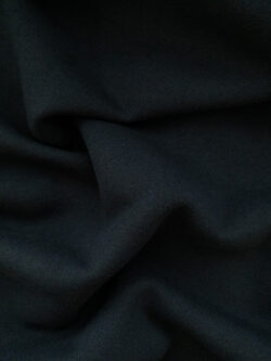 Designer Deadstock - Cotton/Polyester Fleece – Navy