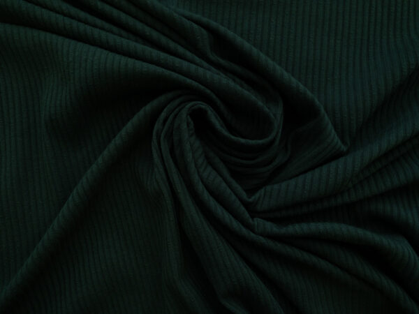 Amour Vert – Modal/Spandex 4x3 Rib Knit – Darkest Spruce