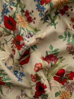 Lady McElroy Exclusive – Cotton Lawn – Diamond Floral - Dawn