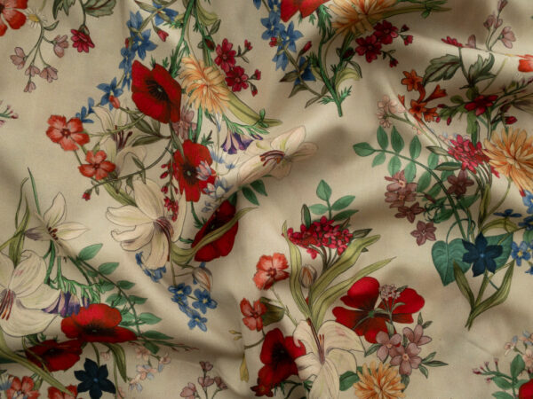 Lady McElroy Exclusive – Cotton Lawn – Diamond Floral - Dawn