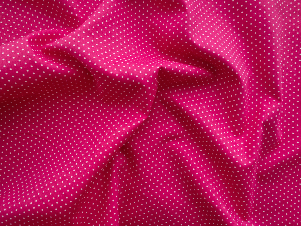 Lady McElroy – Cotton Poplin – Hadley - Hot Pink