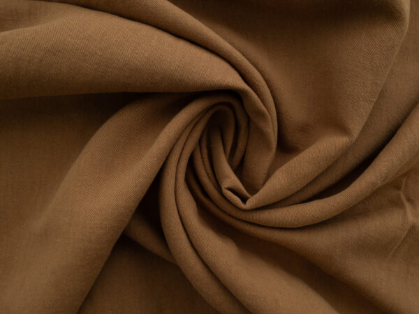 Ashton Linen/Organic Cotton Twill - Suede