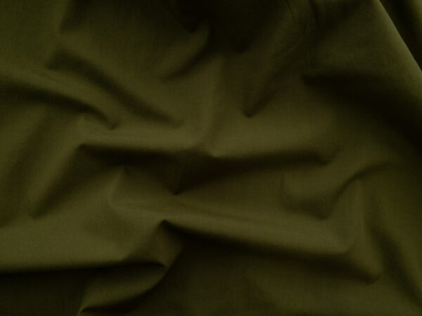 Washed Cotton Poplin - Moss